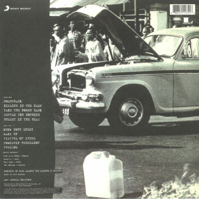 Rage Against The Machine – Rage Against The Machine (Remastered Edition) [180g LP Vinyl]