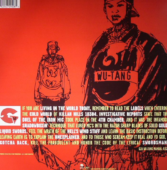 Genius/GZA - Liquid Swords (Reissue) 2LP Vinyl – Viking Records Ltd