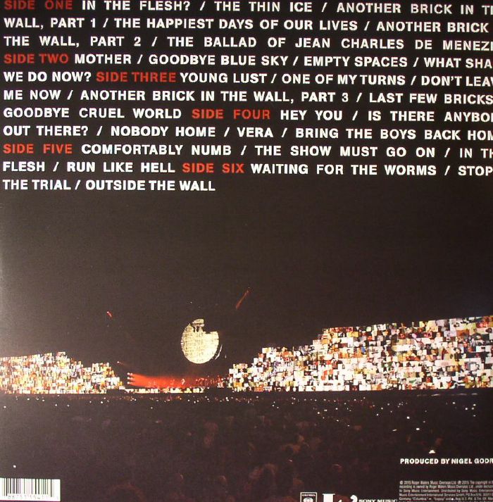 Roger Waters – The Wall (Soundtrack) [Audiophile 3xLP + 16-Page Booklet]