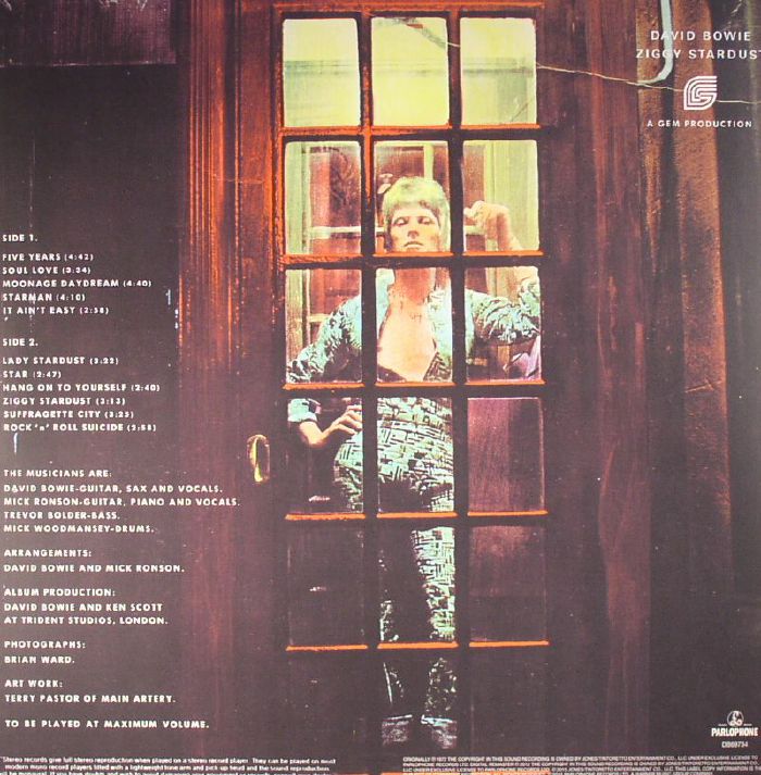 David Bowie – The Rise & Fall Of Ziggy Stardust & The Spiders From Mars (Remastered) [Vinyl LP]