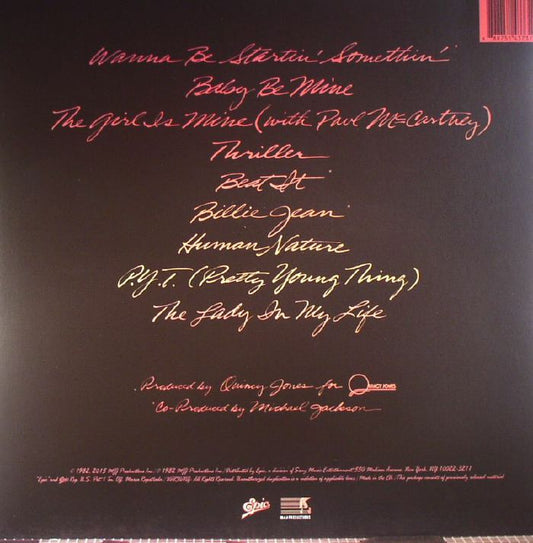 Michael Jackson – Thriller [Gatefold Heavyweight Vinyl LP]