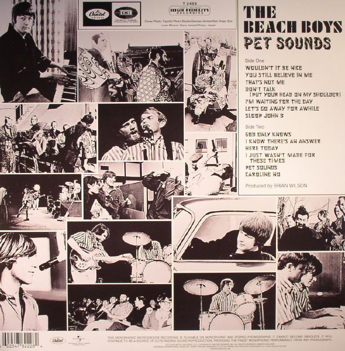 The Beach Boys – Pet Sounds (Mono) [1xLP]