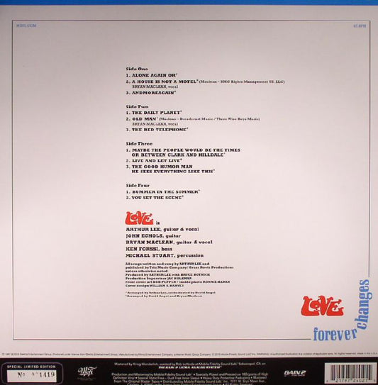Love – Forever Changes (Mobile Fidelity Remastered Edition) [180g 2xLP Vinyl]