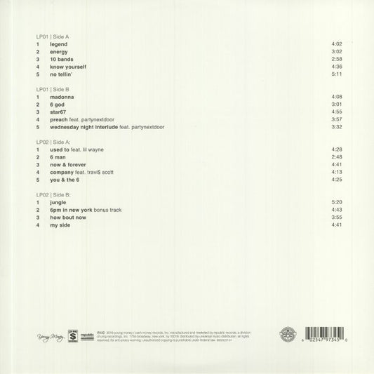 Drake – If You're Reading This It's Too Late [2×LP Vinyl]