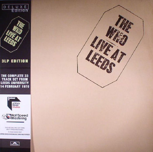 The Who – Live At Leeds (Deluxe Edition) [Half-Speed Remastered] [Vinyl 3×LP]