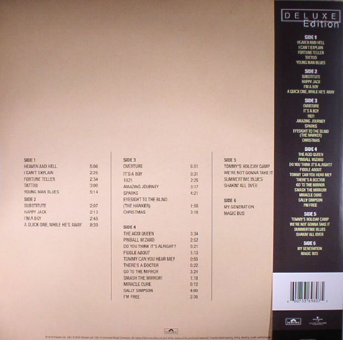 The Who – Live At Leeds (Deluxe Edition) [Half-Speed Remastered] [Vinyl 3×LP]