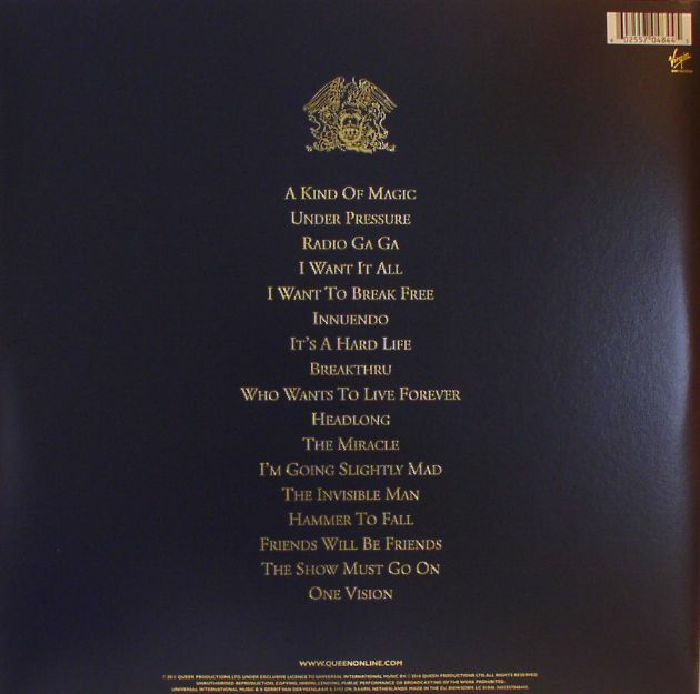 Queen - Greatest Hits II 180g 2LP Vinyl – Viking Records Ltd