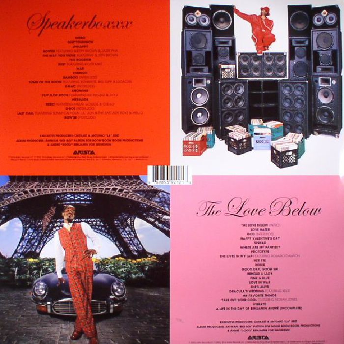 OutKast – Speakerboxxx / The Love Below [4xLP 180g Vinyl]