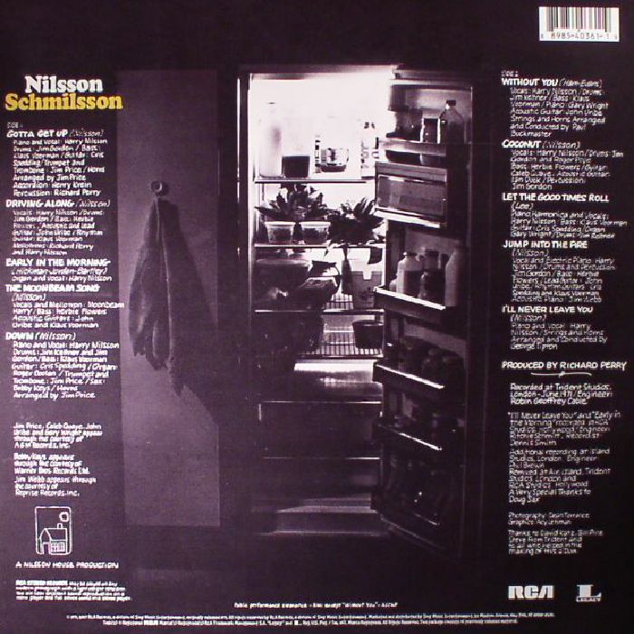 Harry Nilsson – Nilsson Schmilsson [Vinyl LP]