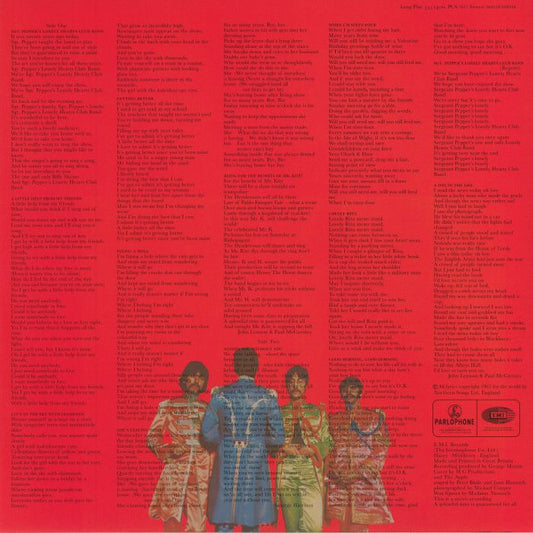 Sgt. Pepper’s Lonely Hearts Club Band -The Beatles  [Vinyl LP]