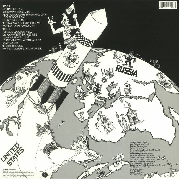 Ramones Rocket to Russia LP 日本盤 RJ-7295 Amazon.co.jp: ROCKET TO RUSSIA [LP] (REMASTERED) [Analog