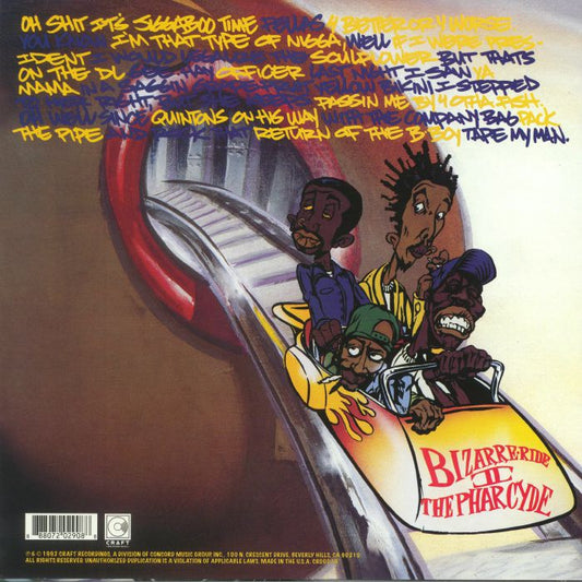 The Pharcyde – Bizarre Ride II The Pharcyde (Reissue) [Blue/Yellow 2x LP Vinyl]
