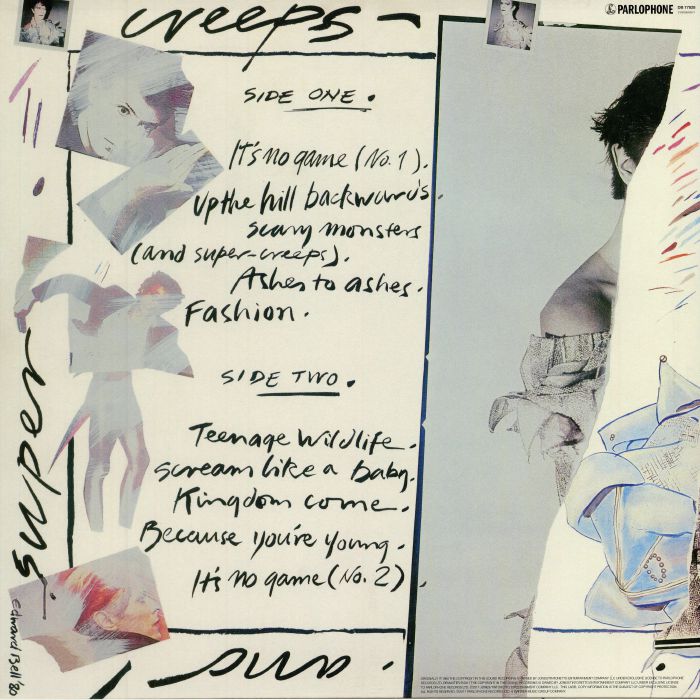 David Bowie – Scary Monsters (And Super Creeps) [180g Vinyl LP]