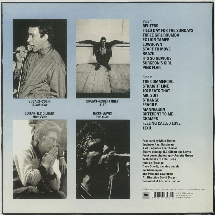 Wire – Pink Flag [Vinyl LP]