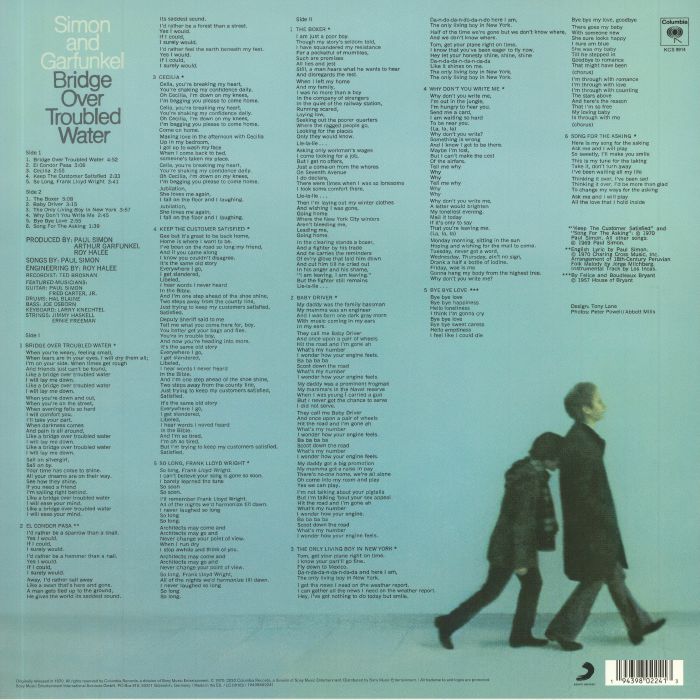 Simon & Garfunkel – Bridge Over Troubled Water (Clear Vinyl Reissue) [LP Vinyl]