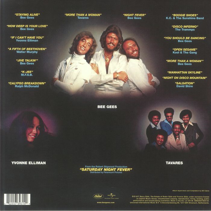Various Artists – Saturday Night Fever (Soundtrack Reissue) [180g 2xLP Vinyl]