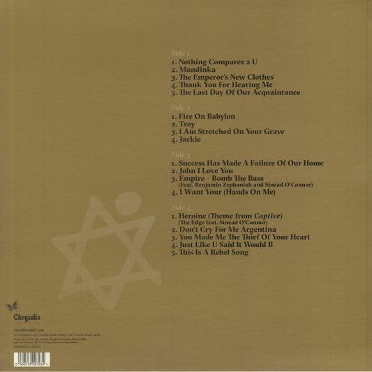 Sinead O'Connor – So Far… The Best Of Sinead O'Connor (Limited Clear Vinyl Edition) [Vinyl 2x LP]