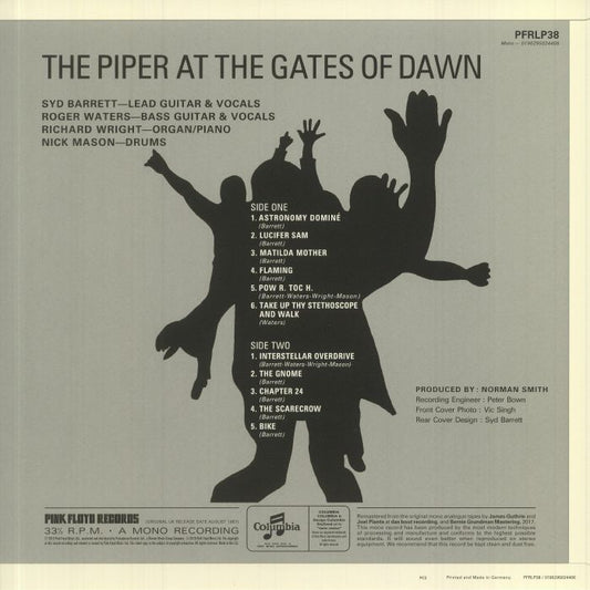 Pink Floyd – The Piper At The Gates Of Dawn (Mono Remastered 180 Gram Vinyl LP)