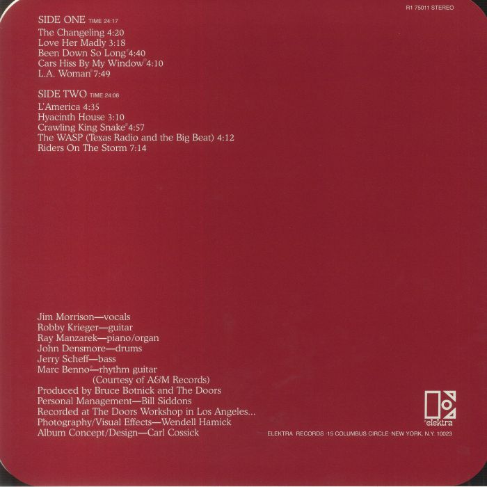 The Doors – L.A. Woman (50th Anniversary Edition, Remastered) [180g Vinyl LP]