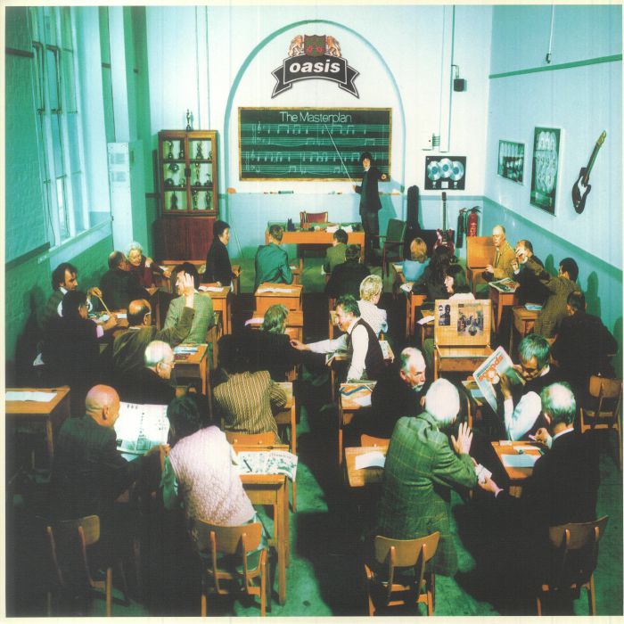 Oasis – The Masterplan (25th Anniversary Edition, Silver Coloured Vinyl)