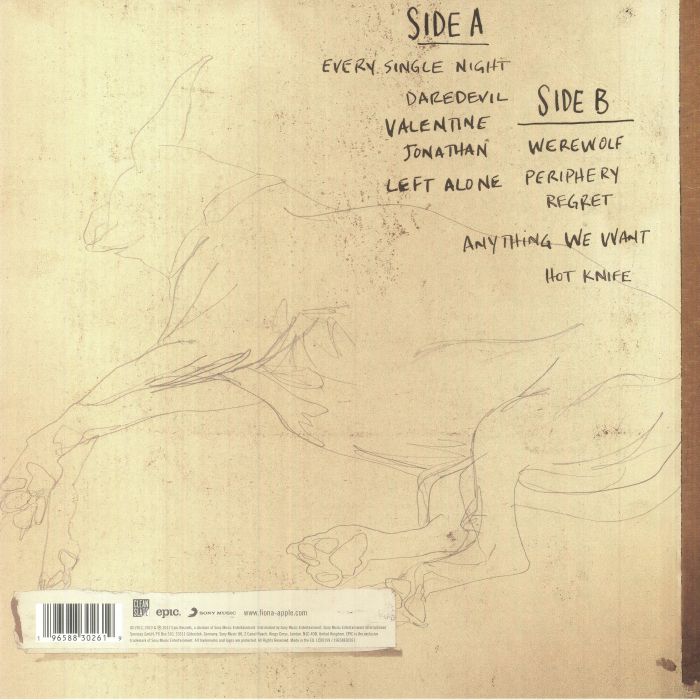 Fiona Apple – The Idler Wheel Is Wiser Than The Driver Of The Screw & Whipping Cords Will Serve You More Than Ropes Will Ever Do (Reissue) [LP Vinyl]