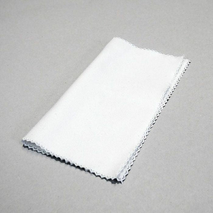 Bags Unlimited Groovy Vinyl Record Cleaning Anti-Static Lubricated Cloth (single, white)