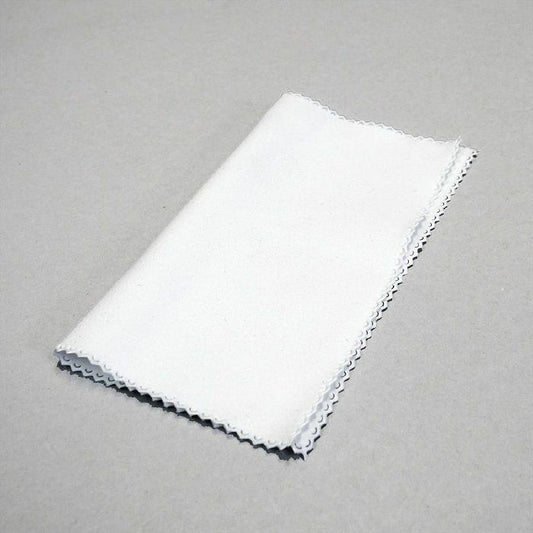Bags Unlimited Groovy Vinyl Record Cleaning Anti-Static Lubricated Cloth (single, white)
