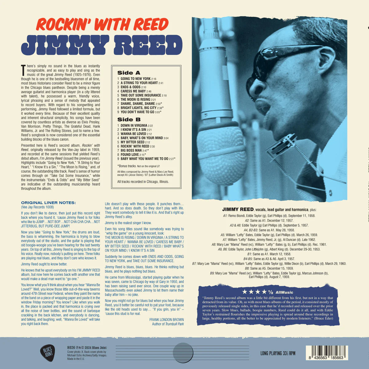 Jimmy Reed - Rockin' With Reed [180g Vinyl LP]