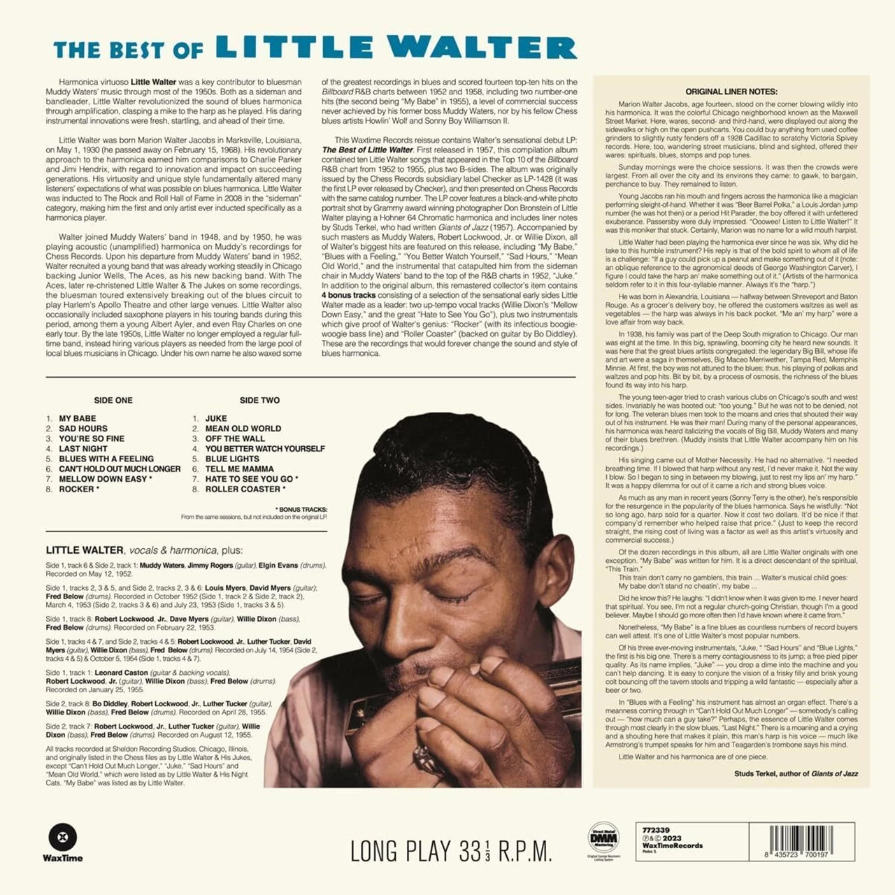 Little Walter - Best of Little Walter [180g Vinyl LP]