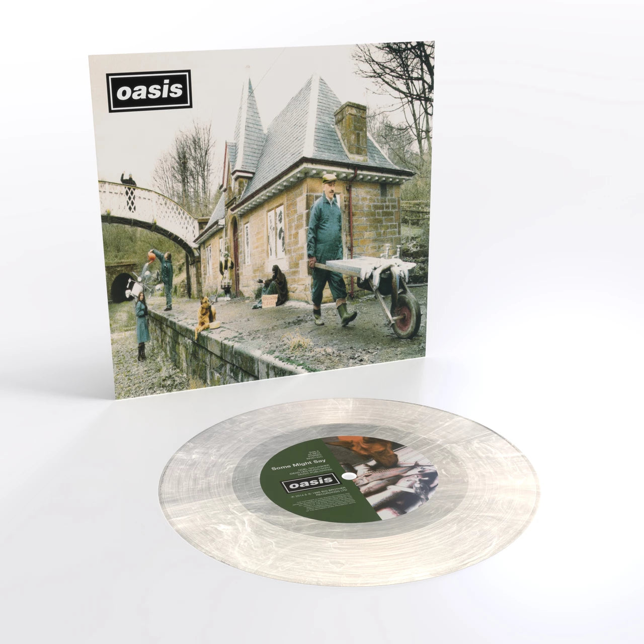 Oasis — Some Might Say (30th Anniversary) [7" Single · Pearl Vinyl · Limited Edition]
