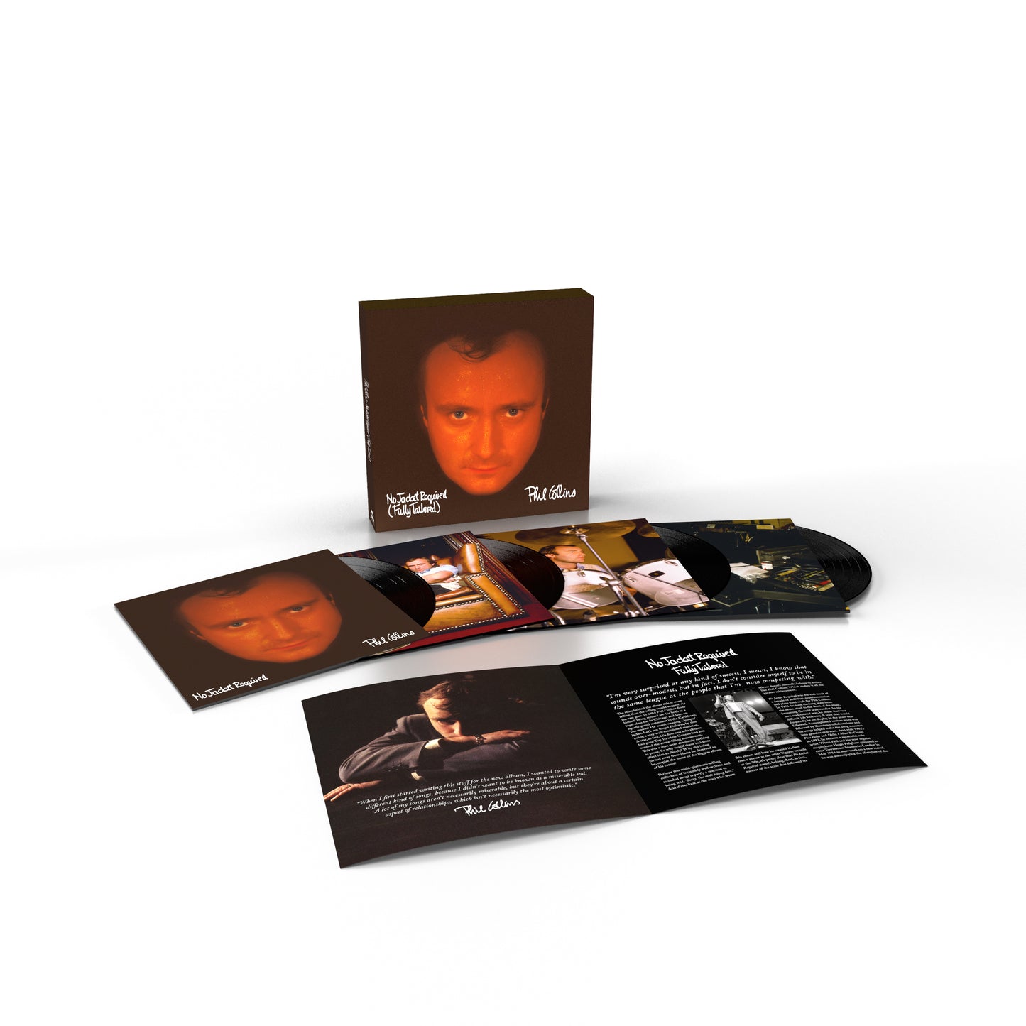 Phil Collins – No Jacket Required (Fully Tailored) [4xLP Vinyl Box Set]