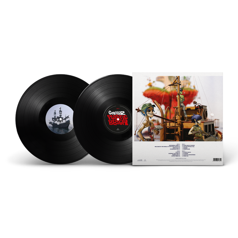 Plastic Beach by Gorillaz [2×LP Vinyl]