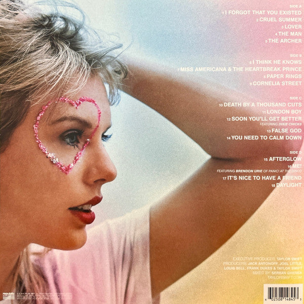 Taylor Swift – Lover [180g Coloured Vinyl 2×LP]