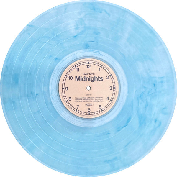 Midnights Moonstone Blue Edition by Taylor Swift [Coloured Vinyl LP]