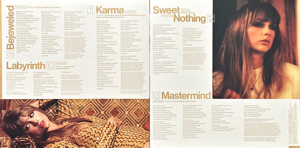 Midnights Moonstone Blue Edition by Taylor Swift [Coloured Vinyl LP]