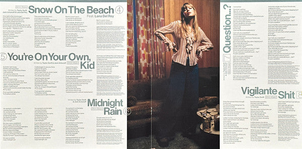 Midnights Moonstone Blue Edition by Taylor Swift [Coloured Vinyl LP]