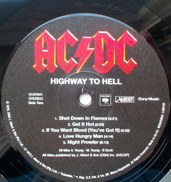 ACDC – Highway To Hell [Heavyweight Vinyl LP]