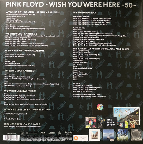 Pink Floyd - Wish You Were Here Vinyl – Viking Records Ltd