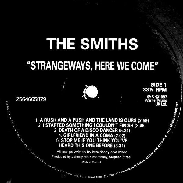 The Smiths – Strangeways, Here We Come [Vinyl LP]