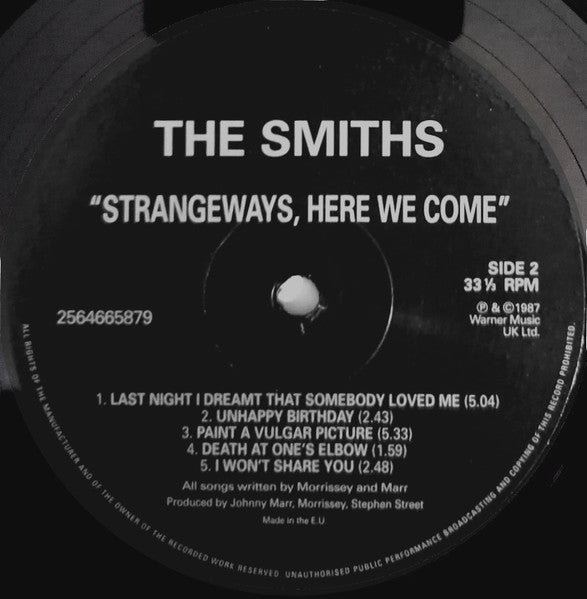 The Smiths – Strangeways, Here We Come [Vinyl LP]