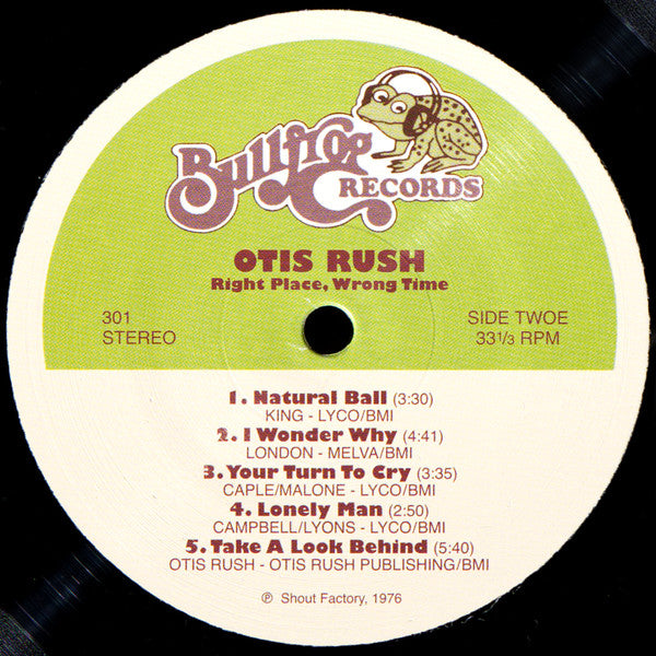 Otis Rush - Right Place Wrong Time [180g Vinyl LP]