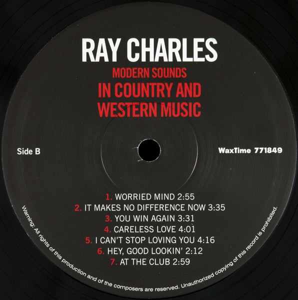 Ray Charles - Modern Sounds in Country & Western [Vinyl LP]
