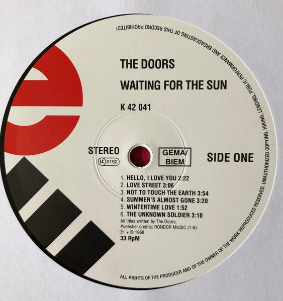 The Doors – Waiting for the Sun [Vinyl LP – 180g]