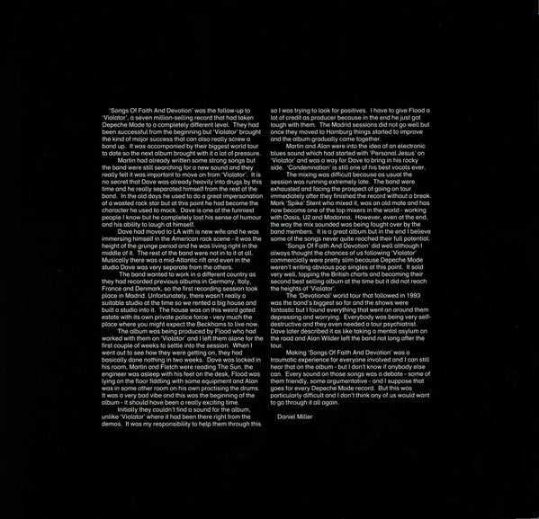 Depeche Mode – Songs of Faith and Devotion  [Vinyl LP]