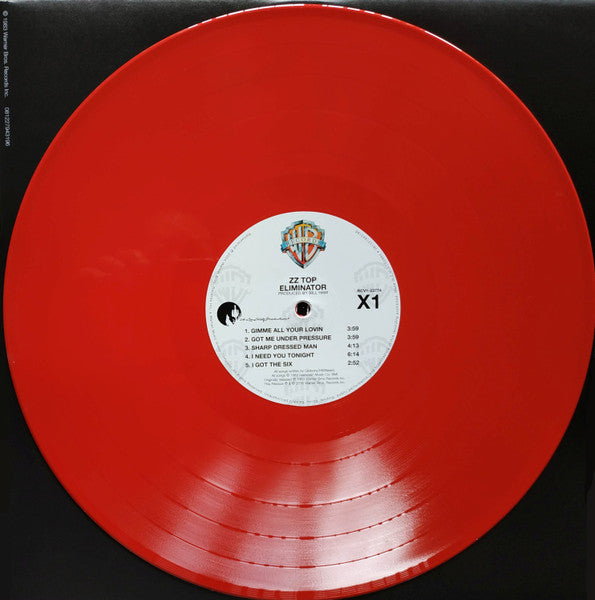 ZZ Top – Eliminator [Red Vinyl LP]