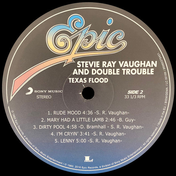 Stevie Ray Vaughan - Texas Flood [Vinyl LP]