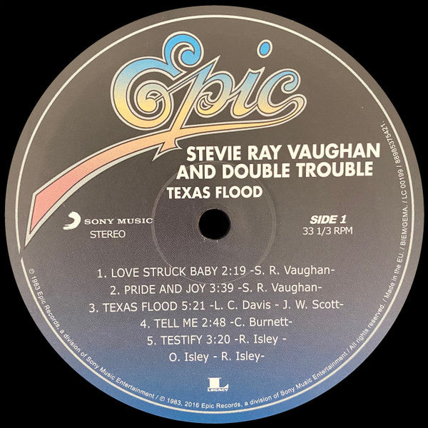 Stevie Ray Vaughan - Texas Flood [Vinyl LP]