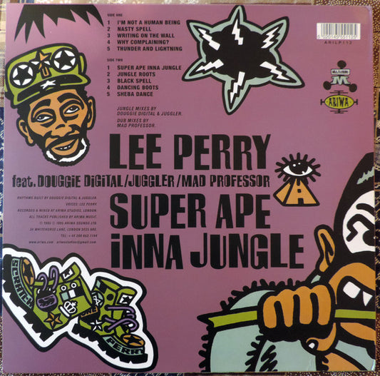 Lee "Scratch" Perry feat. Mad Professor / Douggie Digital / Juggler — Super Ape Inna Jungle [Vinyl LP]