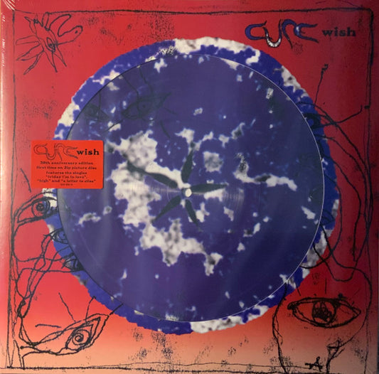 The Cure – Wish [2× Vinyl LP · Picture Disc · 30th Anniversary Edition · Gatefold]