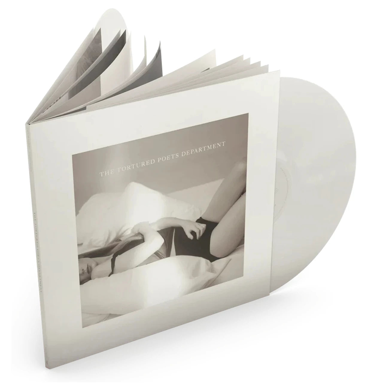 The Tortured Poets Department - Ghosted White Edition by Taylor Swift [Vinyl 2×LP]